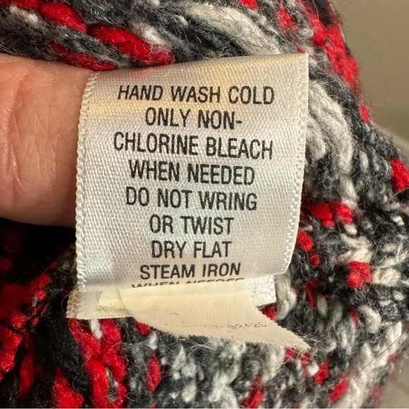 Vintage Knit Cotton Wool Blend Sweater - Medium - Picture 7 of 7